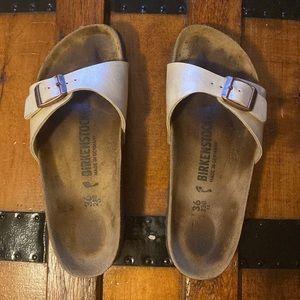 Birkenstocks Madrid Birko-Flor, Color: antique lace